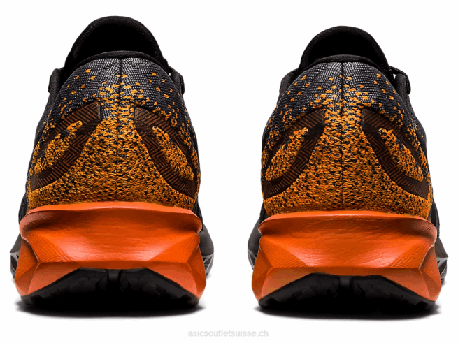 Dynablast noir/orange souci Asics L6N0K2002