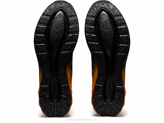 Dynablast noir/orange souci Asics L6N0K2002