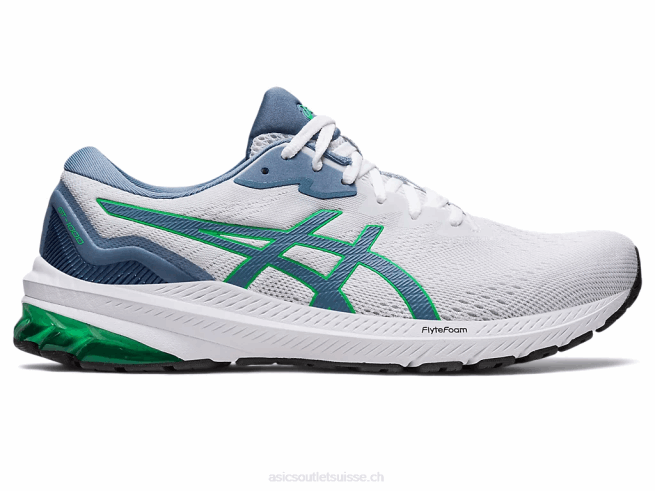 GT-1000 11 blanc/bleu acier Asics L6N0K606
