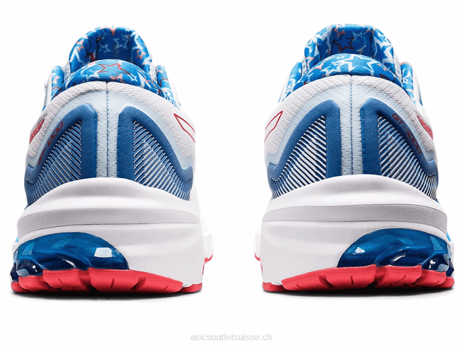 GT-1000 11 blanc/rouge électrique Asics L6N0K1278