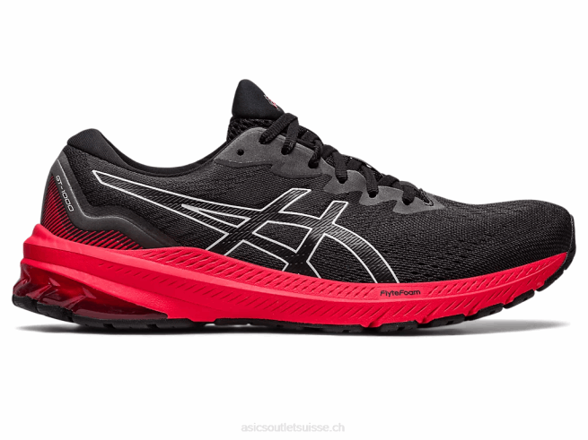 GT-1000 11 noir/rouge électrique Asics L6N0K425