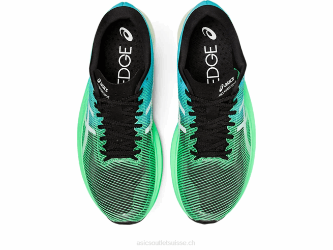 bord métavitesse + noir/nouvelle feuille Asics L6N0K813