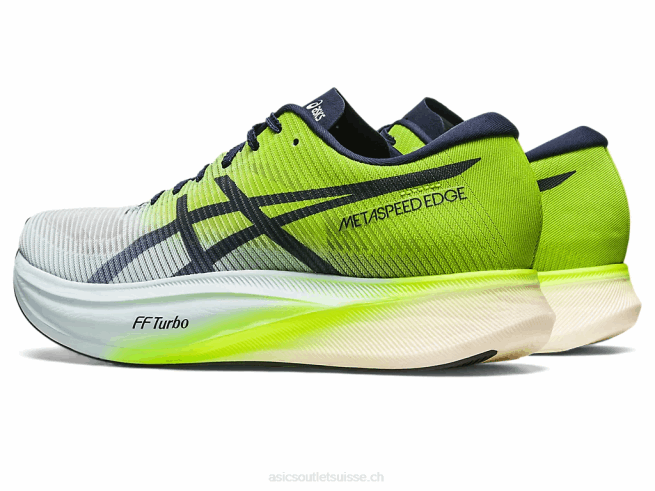 bord métavitesse + vert ciel/risque Asics L6N0K152