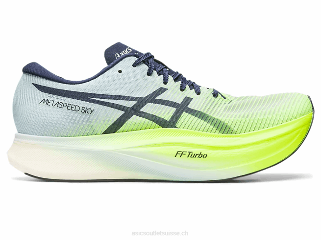 ciel métavitesse + danger vert/ciel Asics L6N0K151