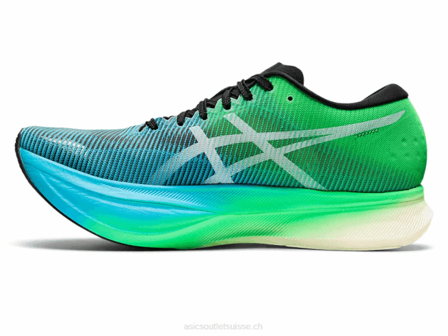 ciel métavitesse + noir/nouvelle feuille Asics L6N0K877