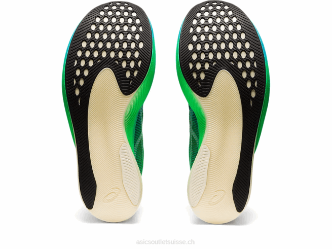 ciel métavitesse + noir/nouvelle feuille Asics L6N0K877