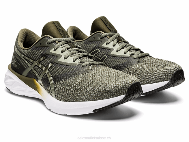 déflagration toile olive/noir Asics L6N0K1578