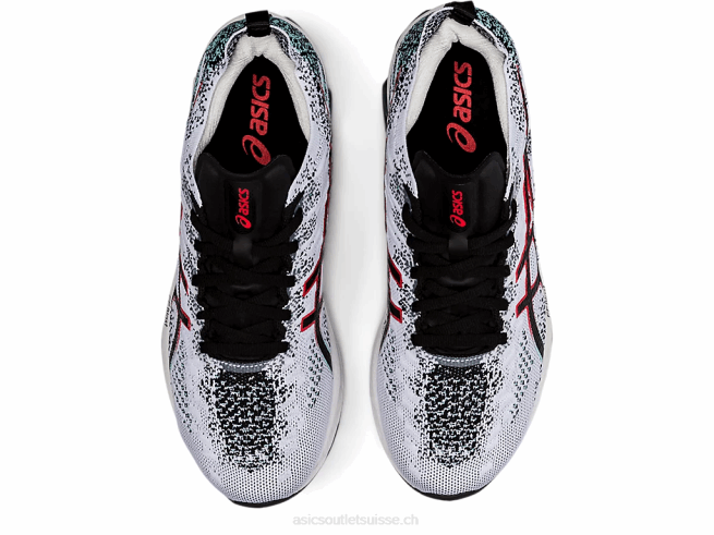 explosion de gel-kinsei blanc noir Asics L6N0K1681