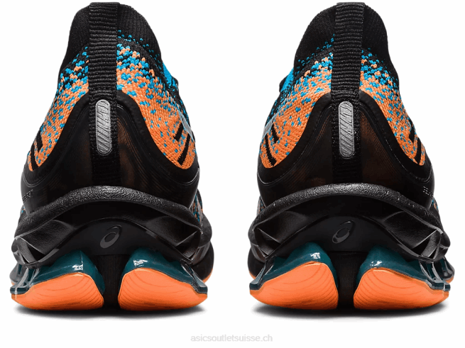 explosion de gel-kinsei noir/bleu île Asics L6N0K459