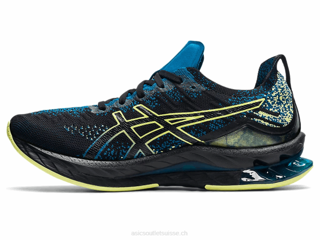 explosion de gel-kinsei noir/jaune brillant Asics L6N0K1680
