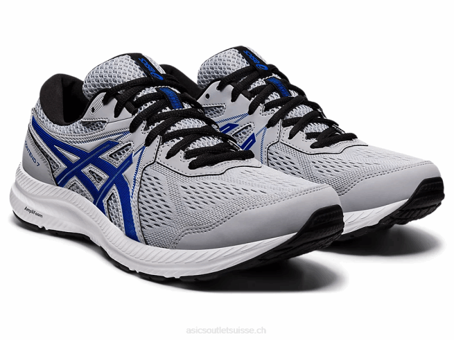 gel-content 7 gris piémont/bleu Asics L6N0K1690