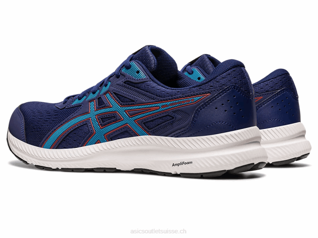 gel-content 8 bleu indigo/bleu île Asics L6N0K419