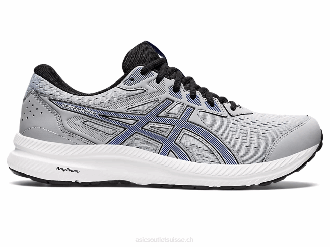 gel-content 8 gris piémont/bleu Asics L6N0K719