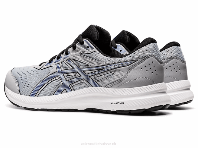 gel-content 8 gris piémont/bleu Asics L6N0K719