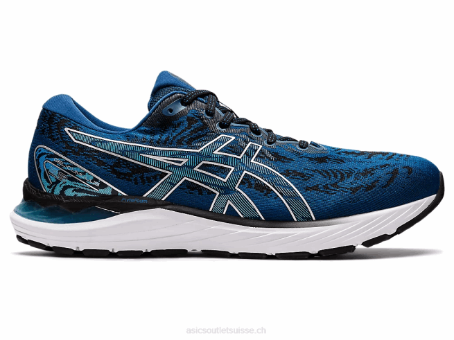 gel-cumulus 23 bleu mako/argent pur Asics L6N0K1370