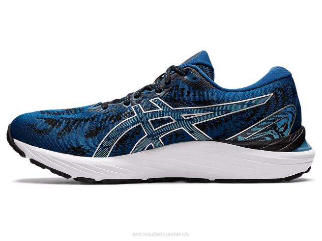 gel-cumulus 23 bleu mako/argent pur Asics L6N0K1370