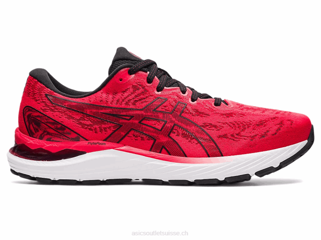 gel-cumulus 23 rouge électrique/noir Asics L6N0K1856