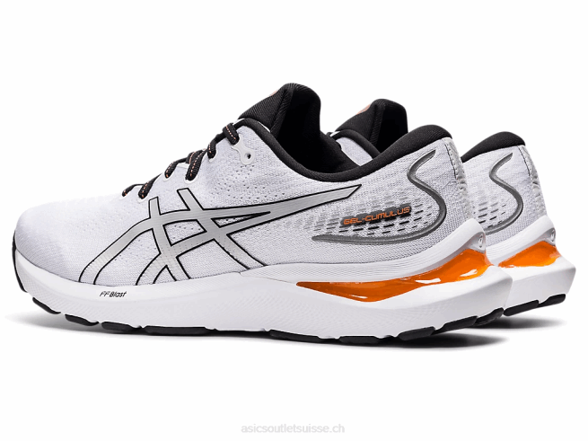 gel-cumulus 24 blanc/gris piémont Asics L6N0K1312
