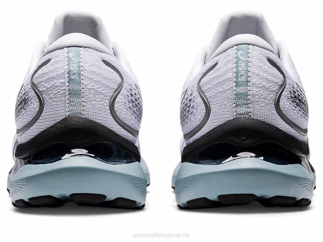 gel-cumulus 24 blanc noir Asics L6N0K909