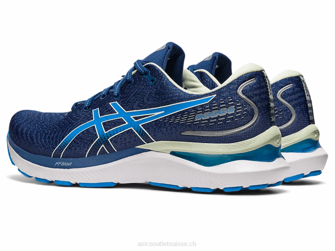 gel-cumulus 24 bleu nuit/bleu azul Asics L6N0K153
