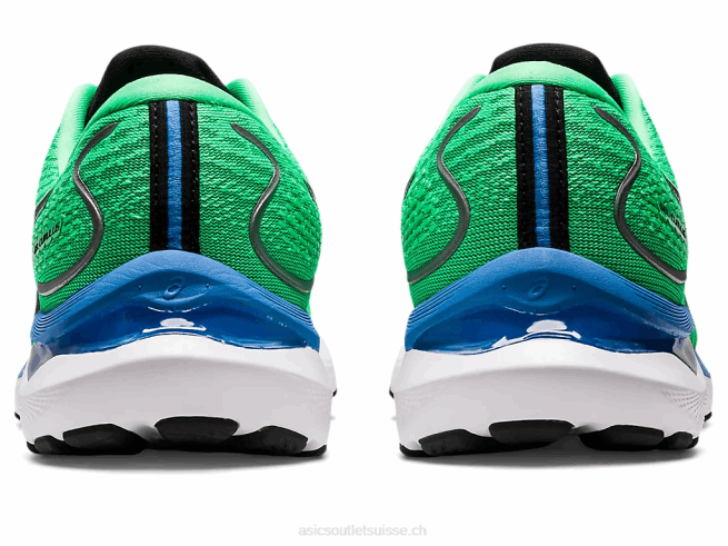 gel-cumulus 24 ekiden nouvelle feuille/noir Asics L6N0K811