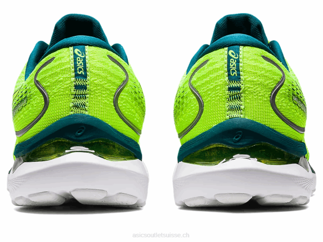 gel-cumulus 24 jaune sécurité/pin velours Asics L6N0K1036