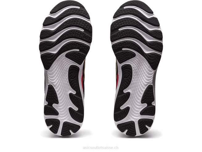 gel-cumulus 24 noir/huile d'olive Asics L6N0K382