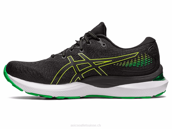 gel-cumulus 24 noir/zeste de citron vert Asics L6N0K422