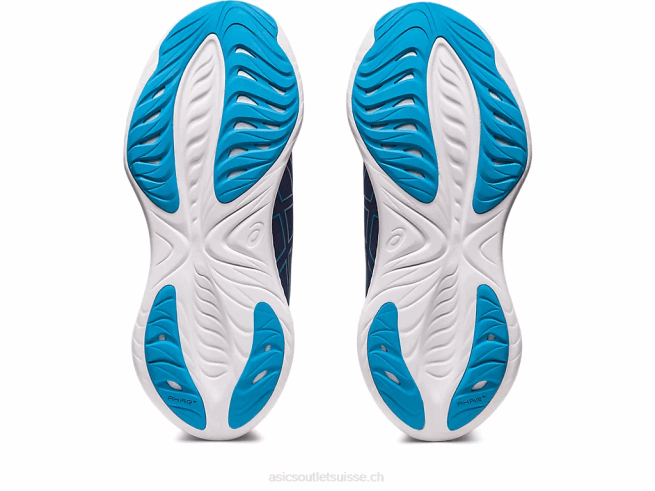 gel-cumulus 25 bleu indigo/bleu île Asics L6N0K5