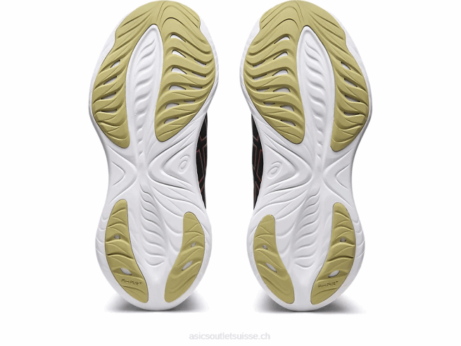 gel-cumulus 25 noir/rouge électrique Asics L6N0K123