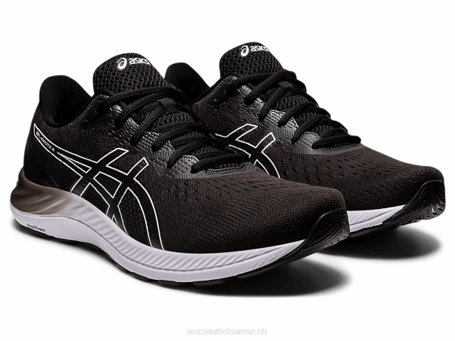 gel-exciter 8 noir blanc Asics L6N0K1701