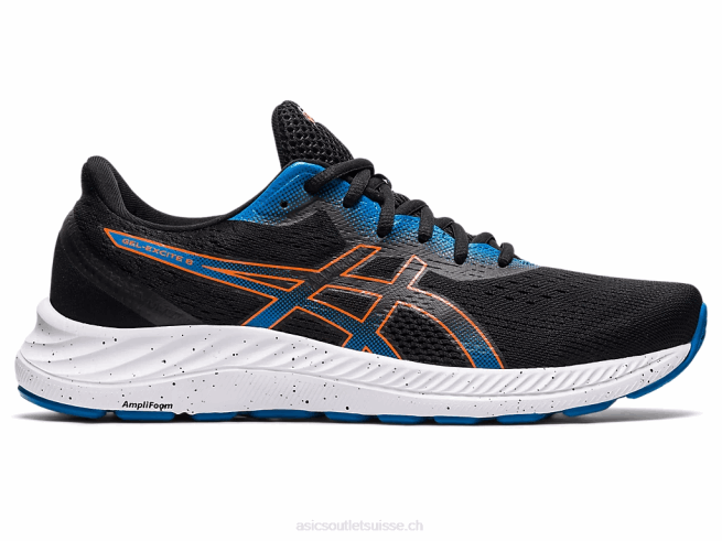 gel-exciter 8 noir/orange souci Asics L6N0K1938