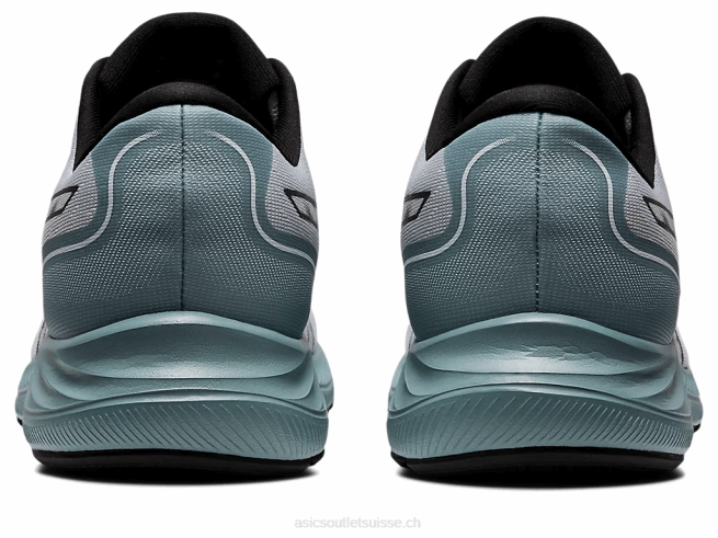 gel-exciter 9 blanc noir Asics L6N0K783