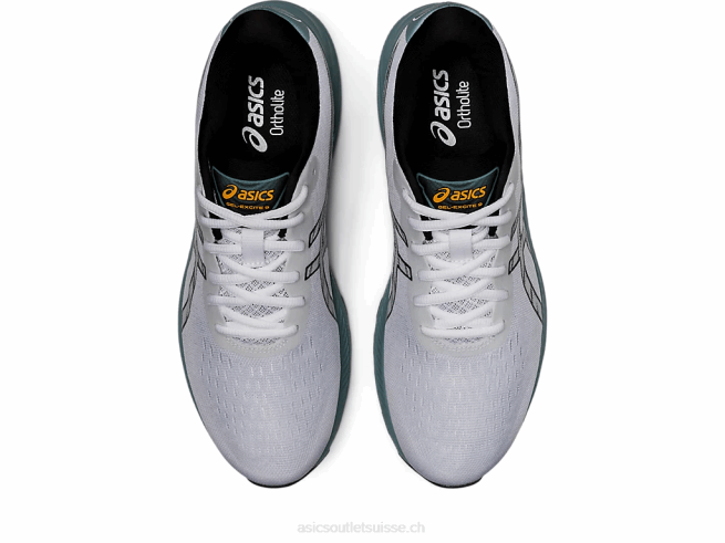 gel-exciter 9 blanc noir Asics L6N0K783