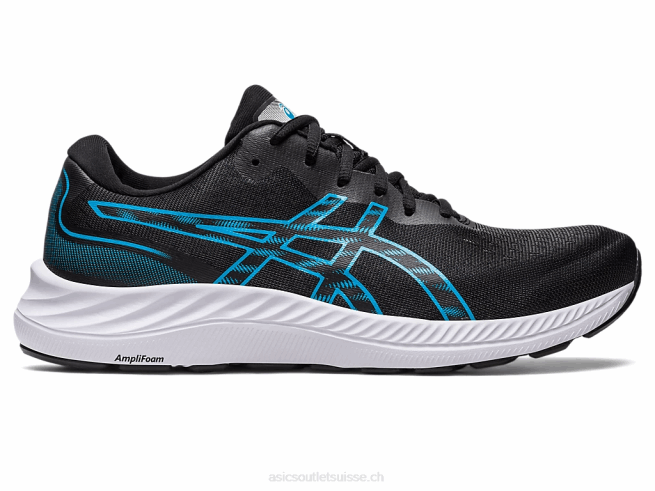 gel-exciter 9 noir/bleu île Asics L6N0K428