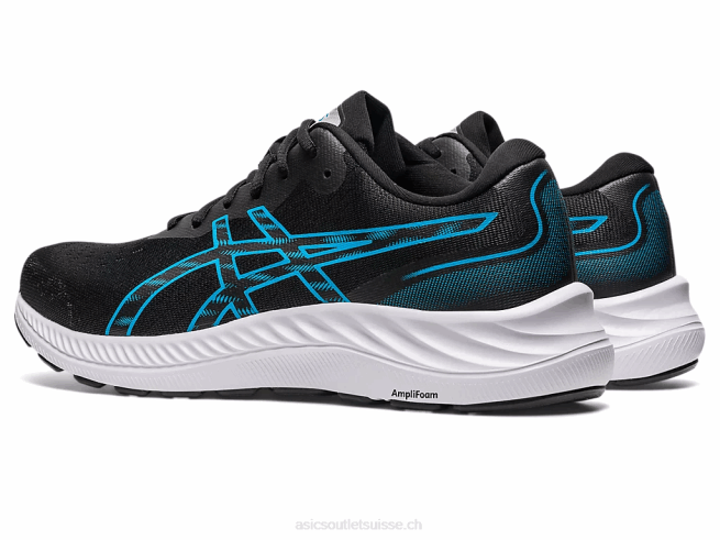 gel-exciter 9 noir/bleu île Asics L6N0K428
