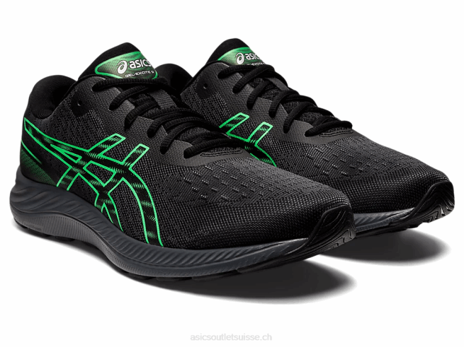 gel-exciter 9 noir/nouvelle feuille Asics L6N0K723