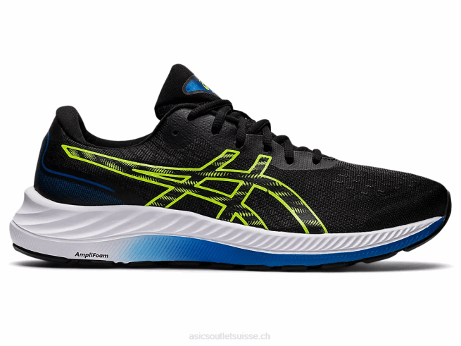 gel-exciter 9 noir/vert danger Asics L6N0K1319