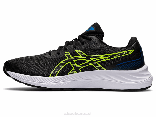 gel-exciter 9 noir/vert danger Asics L6N0K1319