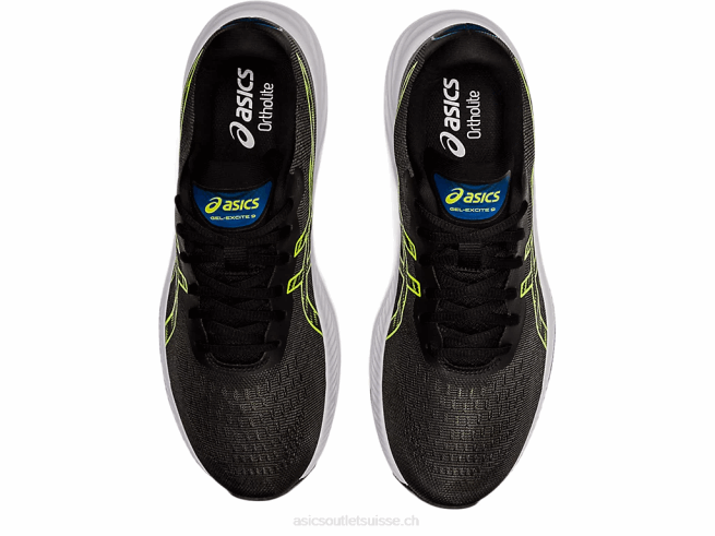 gel-exciter 9 noir/vert danger Asics L6N0K1319