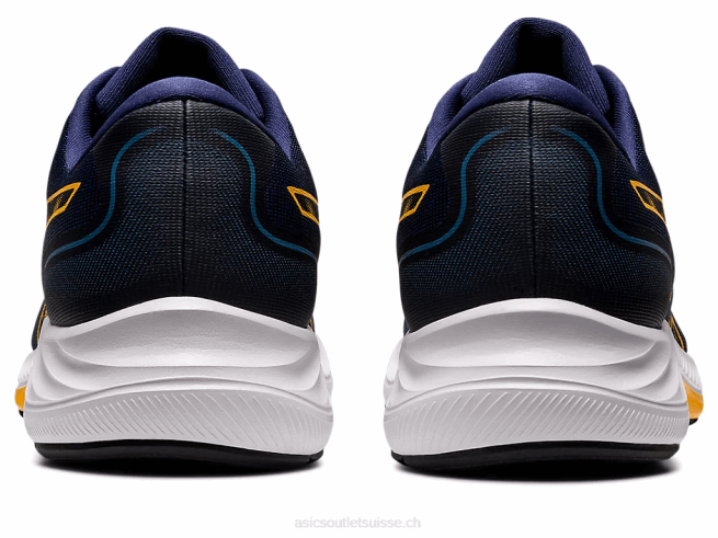 gel-exciter 9 océan profond/ambre Asics L6N0K1041
