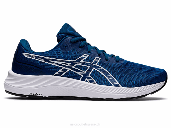 gel-exciter 9 promenade du lac/blanc Asics L6N0K1307