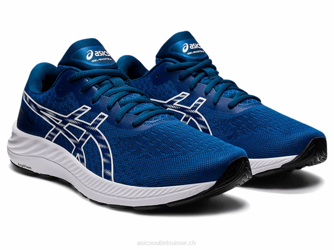 gel-exciter 9 promenade du lac/blanc Asics L6N0K1307