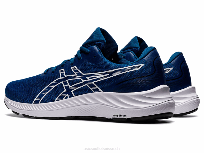 gel-exciter 9 promenade du lac/blanc Asics L6N0K1307