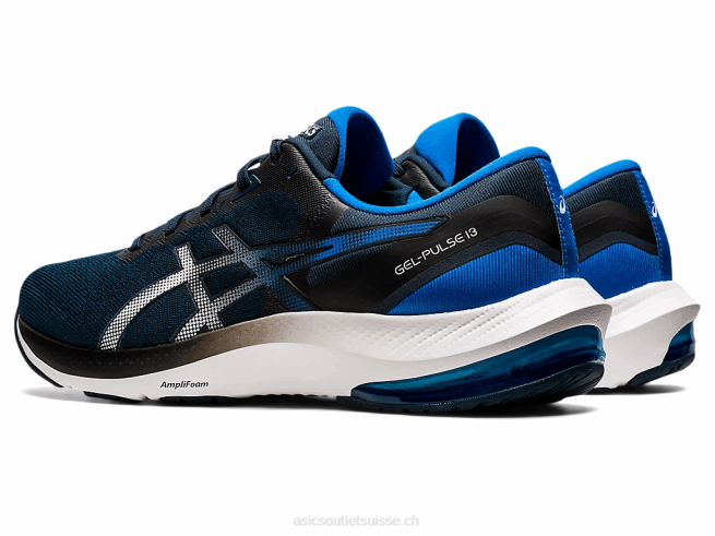 gel-impulsion 13 bleu français/blanc Asics L6N0K1717