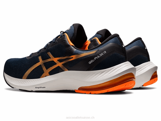 gel-impulsion 13 bleu français/orange vif Asics L6N0K1530
