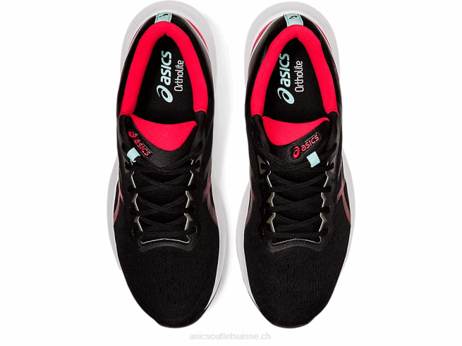 gel-impulsion 13 noir/rouge électrique Asics L6N0K1729