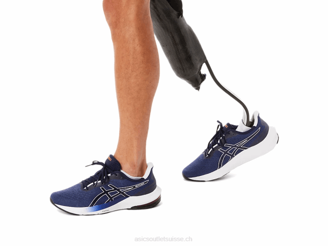 gel-impulsion 14 bleu indigo/blanc Asics L6N0K418