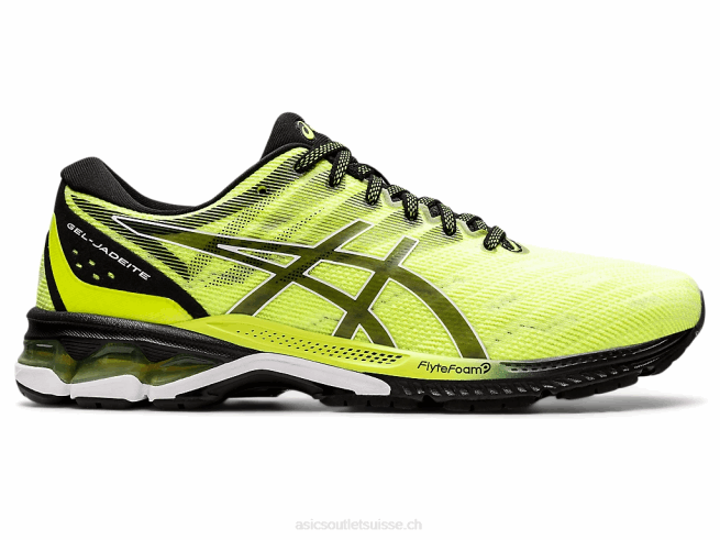 gel-jadéite jaune de sécurité/blanc Asics L6N0K1730