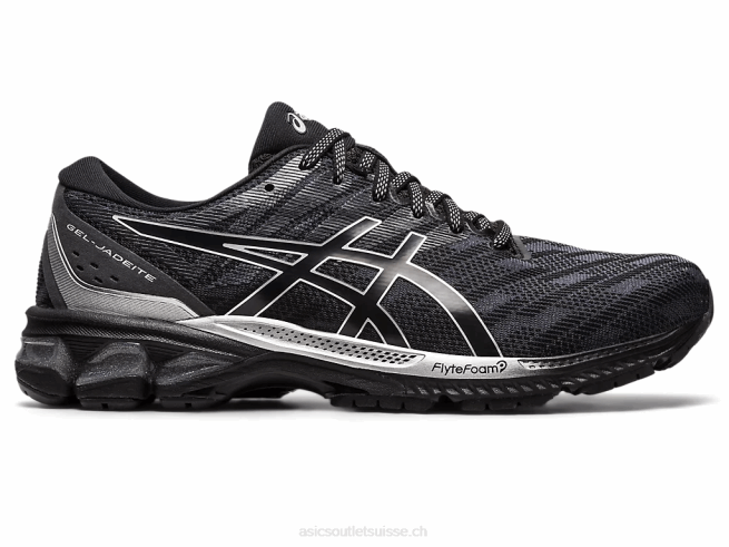 gel-jadéite noir/argent pur Asics L6N0K358